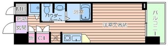 間取図 エスリード御堂筋梅田