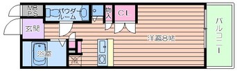 間取図 エスリード御堂筋梅田