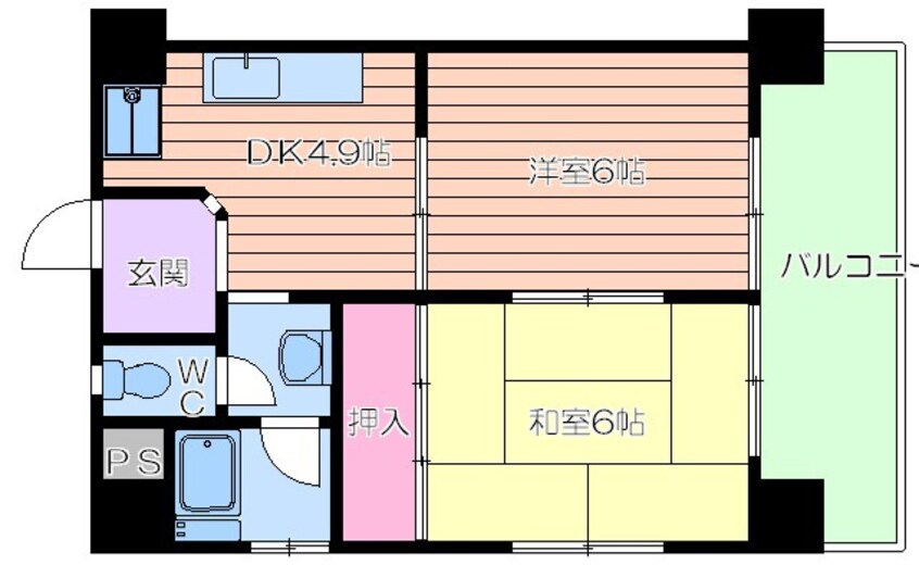 間取図 菅北ハイツ