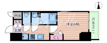 間取図 プレサンス福島吉野ミナージ