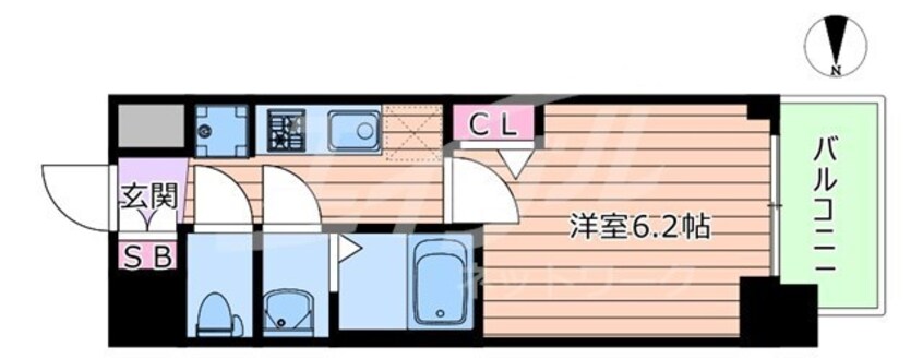 間取図 プレサンス東三国駅前グランクラス