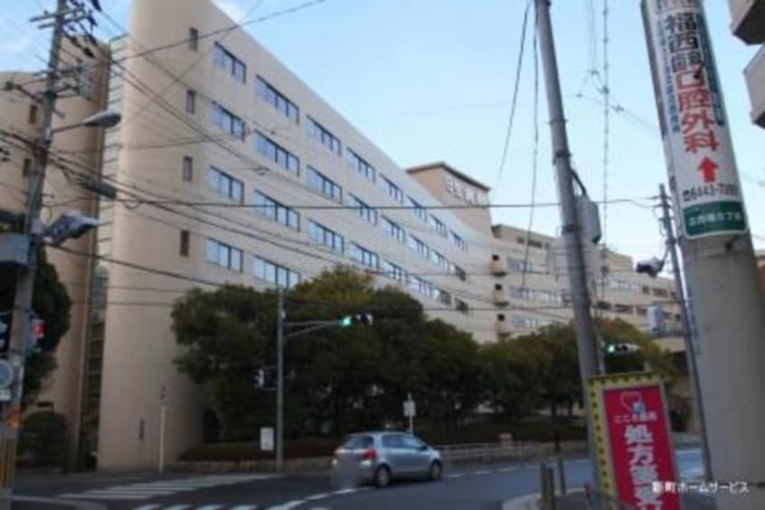 公益財団法人日本生命済生会付属日生病院(病院)まで592m※公益財団法人日本生命済生会付属日生病院 アーデンタワー靭公園