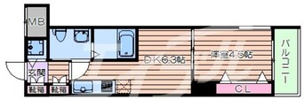 間取図 TLRレジデンス本町WEST