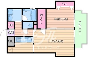 間取図 SHUNKI江戸堀