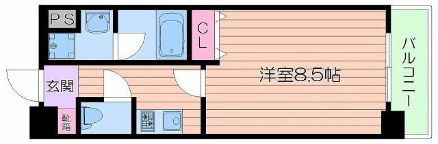 間取り図 プレジオ中之島