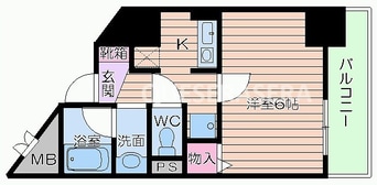 間取図 ラナップスクエア東梅田