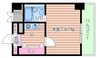 HF梅田レジデンスTOWER 1Kの間取り