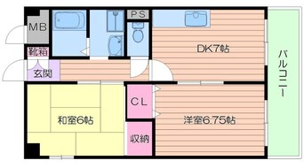 間取図 ファミール栄