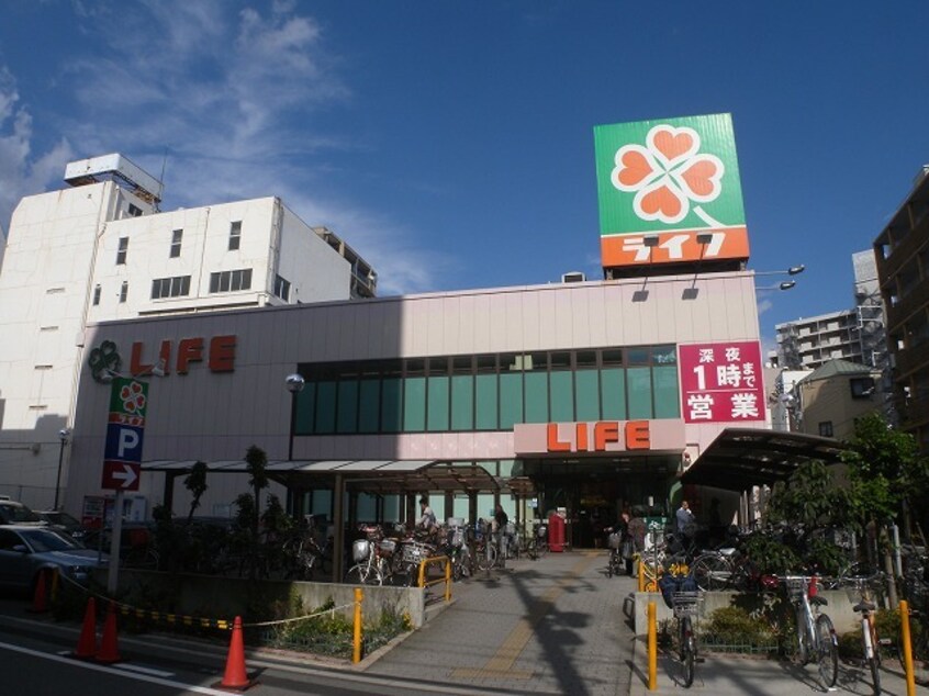 ライフ　靭本町店(スーパー)まで300m※ライフ　靭本町店 ラパンジール京町堀