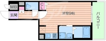 間取図 プレサンス立売堀パークシティ