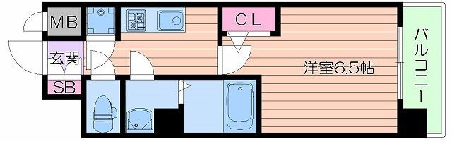間取り図 エスリード江戸堀