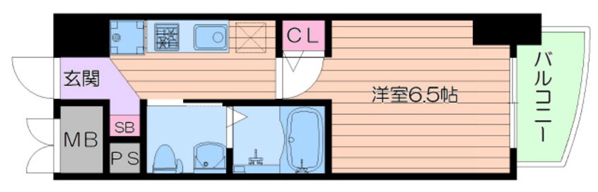 間取図 セレニテ本町グランデ