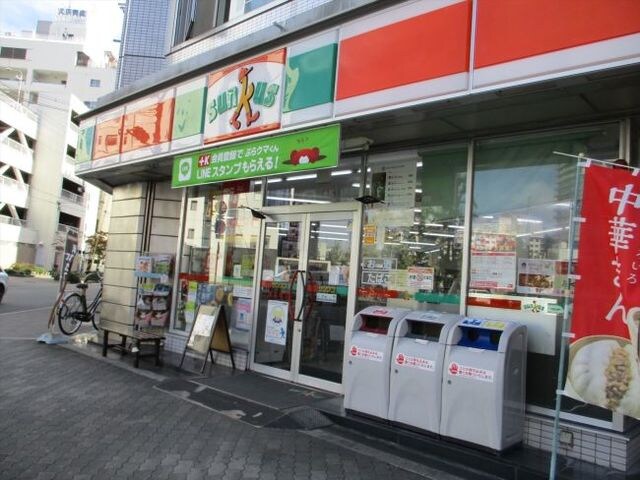 サンクスミニ大阪日生病院店(コンビニ)まで325m※サンクスミニ大阪日生病院店 プレミュール阿波座