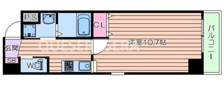 間取図 ウイング瓦町