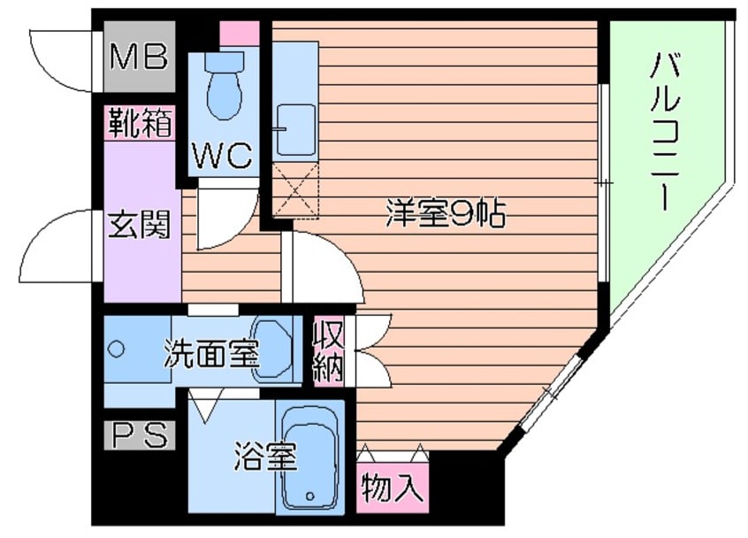 間取図 S-RESIDENCE　Hommachi Marks