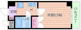 間取図 おおきに北梅田サニーアパートメント