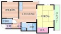 第3カワイハイツの間取図