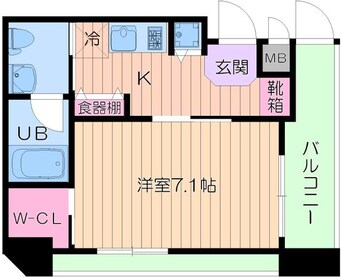 間取図 ISM谷町六丁目(旧プライムアーバン安堂寺)