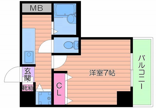 間取り図 グラマシー心斎橋東