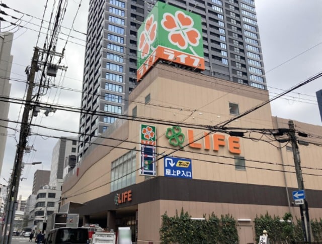 ライフ堺筋本町店(スーパー)まで344m※ライフ堺筋本町店 アプリーレ堺筋本町