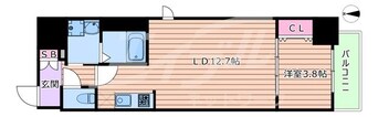間取図 ラクラス堺筋本町