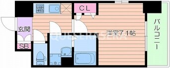 間取図 レジュールアッシュ梅田北