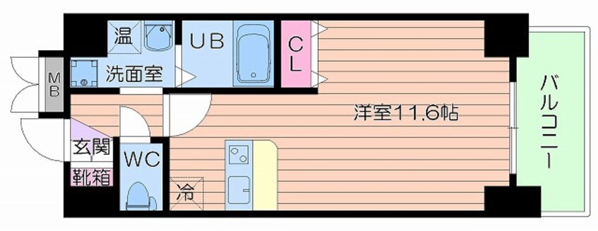 間取図 アスヴェル大阪城WESTⅡ