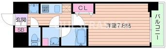 間取図 コンフォリア心斎橋EAST