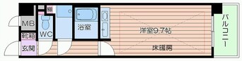 間取図 エスリード堂島