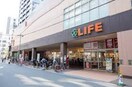 ライフ堺筋本町店(スーパー)まで293m※ライフ堺筋本町店 コンフォリア・リヴ北久宝寺Q