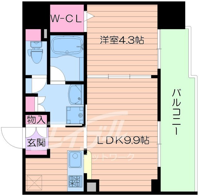 間取り図 アーバネックス本町