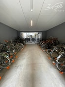 駐輪場ございます プレサンス堺筋本町センティス