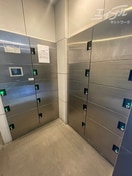 宅配ボックス完備です プレサンス堺筋本町センティス