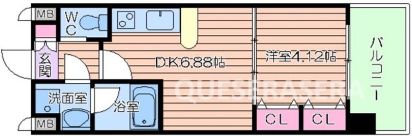 間取図 プレジオ中津