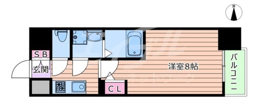 間取図 アルグラッド福島SOUTH