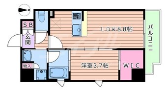 間取図 シーズンフラッツ大手前