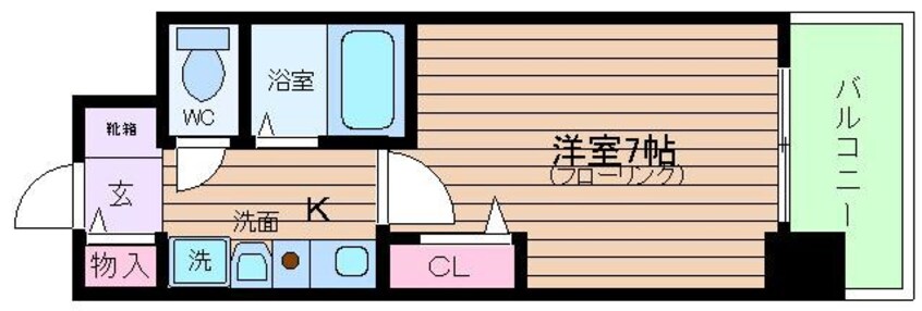 間取図 エスリード新梅田