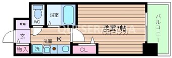 間取図 エスリード新梅田