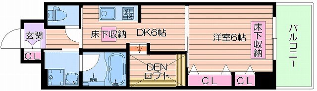 間取り図 ARROW FIELDS貮番館