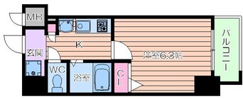 間取図 エステムプラザミッドプレイス
