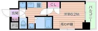 間取図 ジュネーゼ梅田北プラウディア