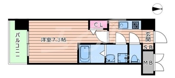 間取図 S-RESIDENCE大阪同心