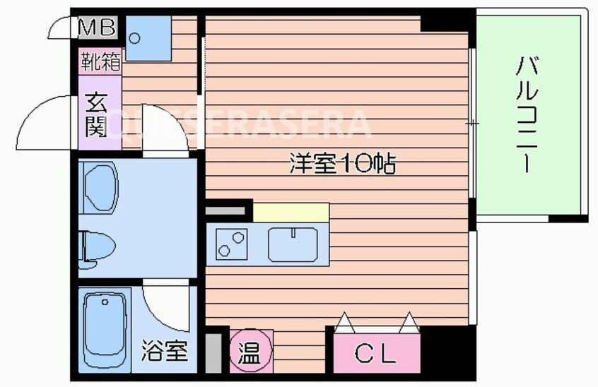 間取図 ラナップスクエア南森町NEXTSTAGE