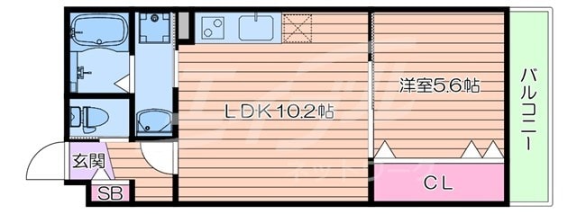 間取り図 プレジール帝塚山