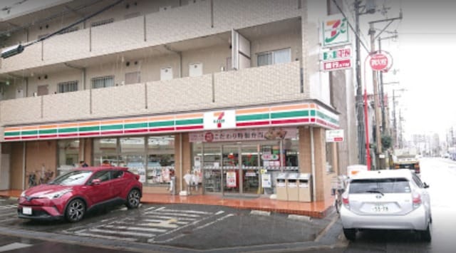 セブンイレブン大阪東粉浜1丁目店(コンビニ)まで276m※セブンイレブン大阪東粉浜1丁目店 プレジール帝塚山