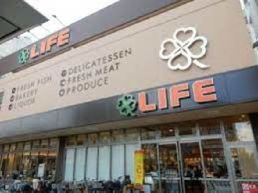 ライフ清水谷店(スーパー)まで399m※ライフ清水谷店 ファーストフィオーレ谷町六丁目フェリシア