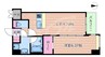 大阪メトロ中央線/堺筋本町駅 徒歩8分 10階 築浅 1LDKの間取り