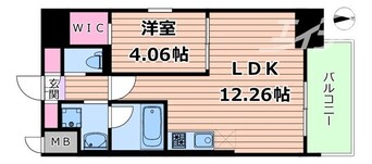 間取図 大阪メトロ堺筋線/堺筋本町駅 徒歩5分 2階 1年未満