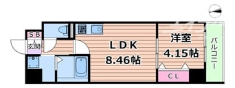 間取図 ACT DOORS 天六