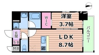 間取図 リヴェント福島